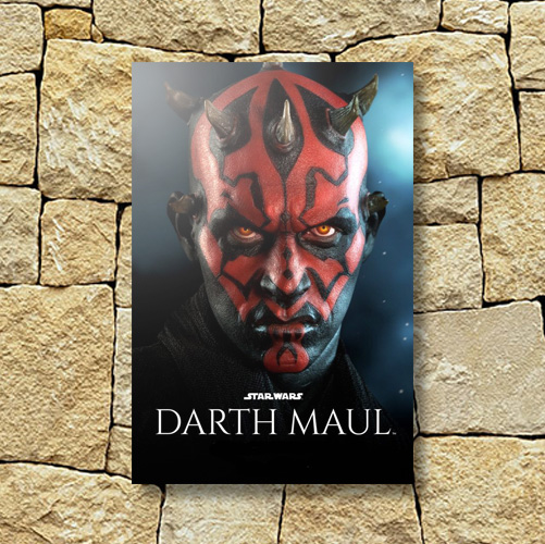 Quadrinho Decorativo - Darth Maul